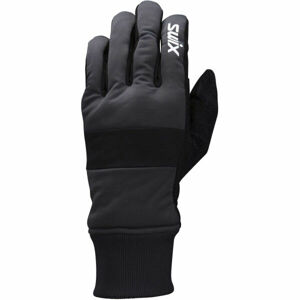Swix CROSS Pánske rukavice na bežecké lyžovanie, tmavo sivá, veľkosť XL