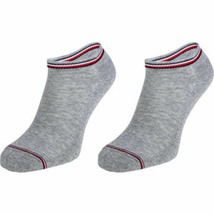 Tommy Hilfiger MEN ICONIC SNEAKER 2P Pánske ponožky, biela, veľkosť 39 - 42