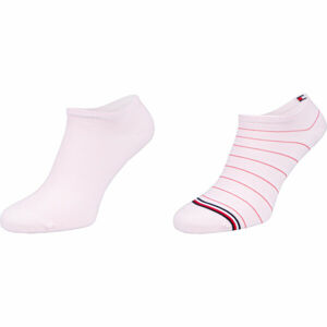 Tommy Hilfiger WOMEN SNEAKER 2P PREPPY Dámske ponožky, ružová, veľkosť 39 - 42