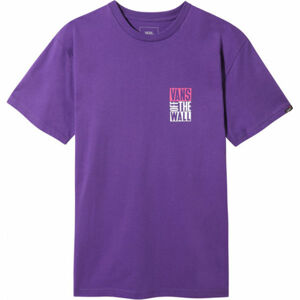 Vans MN NEW STAX SS Pánske tričko, fialová, veľkosť S