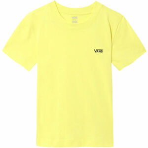 Vans WM JUNIOR V BOXY Dámske tričko, žltá, veľkosť XS